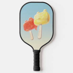 Iron T x Bunny Girl: Mechanical Summer Popsicles Pickleball Paddle