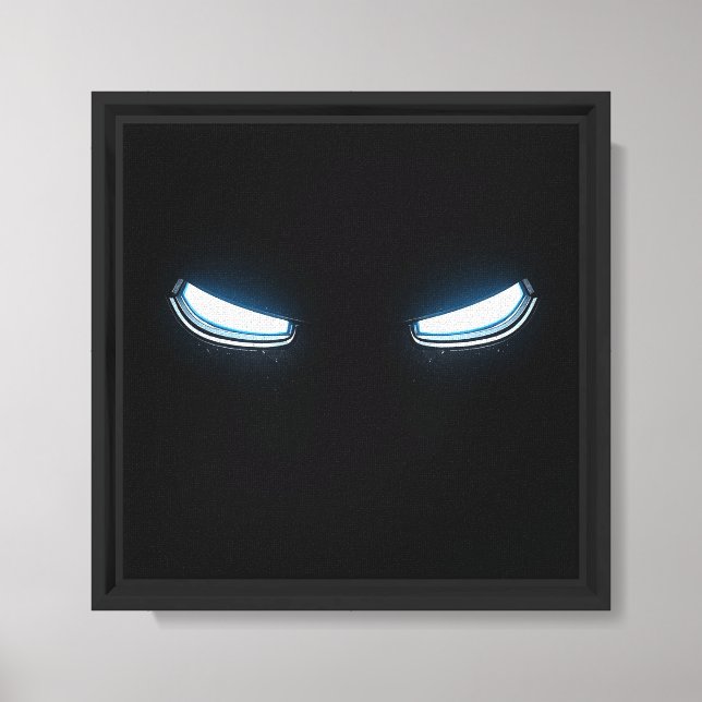 Iron Tech Hero – Epic Futuristic Armor Canvas Art (Front)