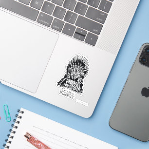 Iron Throne Icon Sticker