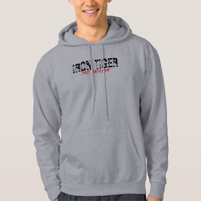 IRON TIGER, Self Defense Hoodie (Front)