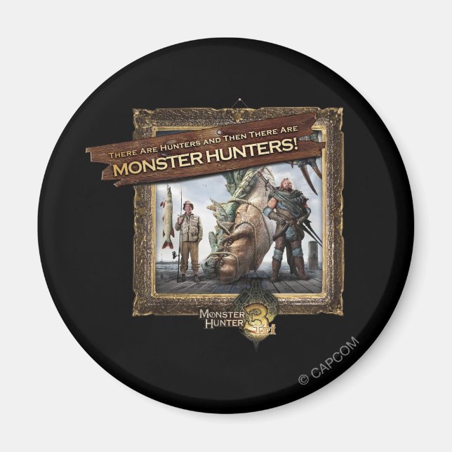 Ironbeard McCullough and Fisherman Magnet (Front)