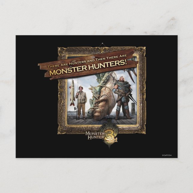 Ironbeard McCullough and Fisherman Postcard (Front)