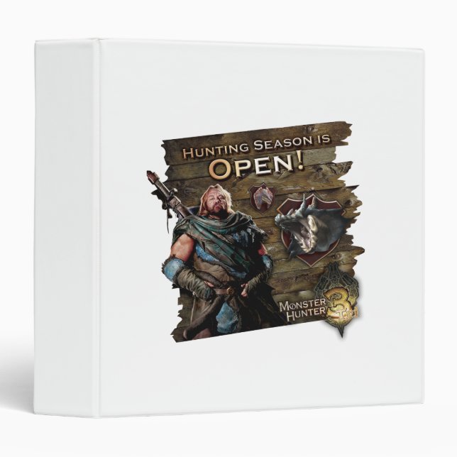 Ironbeard McCullough, Hunting season is open! Binder (Front/Spine)