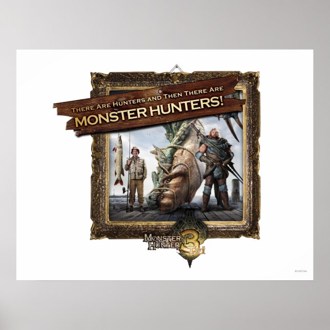 Ironbeard McCullough, There are Hunters, and then Poster (Front)