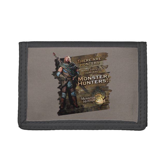 Ironbeard McCullough, There are Hunters, and then Trifold Wallet (Front)
