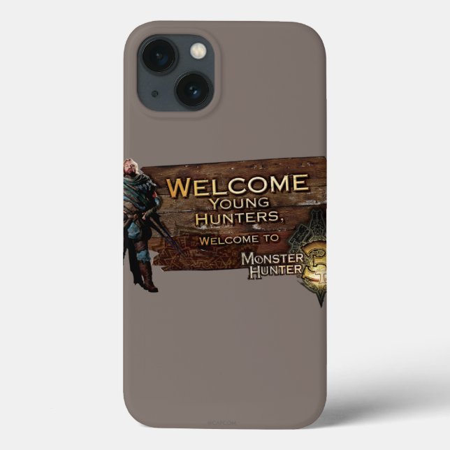 Ironbeard McCullough, Welcome young hunters to Mon Case-Mate iPhone Case (Back)