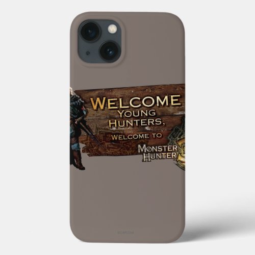 Ironbeard McCullough Welcome young hunters to Mon iPhone 13 Case