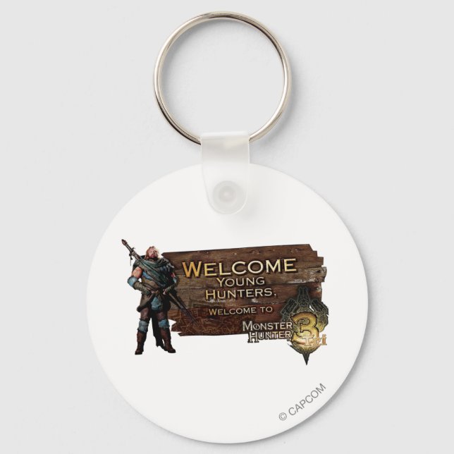 Ironbeard McCullough, Welcome young hunters to Mon Keychain (Front)
