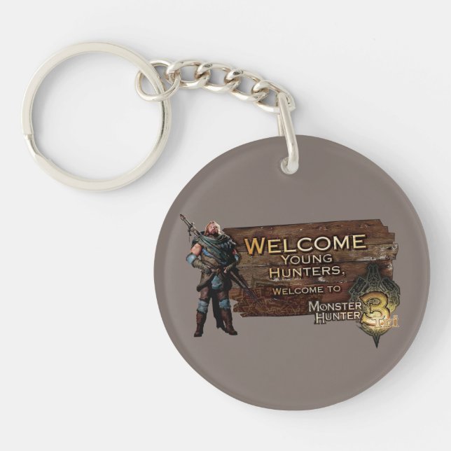Ironbeard McCullough, Welcome young hunters to Mon Keychain (Front)