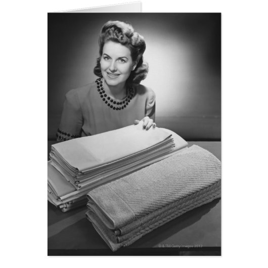 Ironed Linen and Towels (Front)