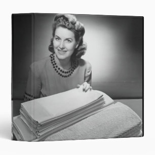 Ironed Linen and Towels Binder