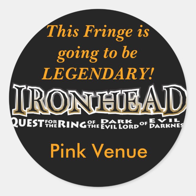 IRONHEAD sticker (Front)