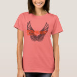 Ironheart Foundation Women&#39;s White Tee With Ringer at Zazzle