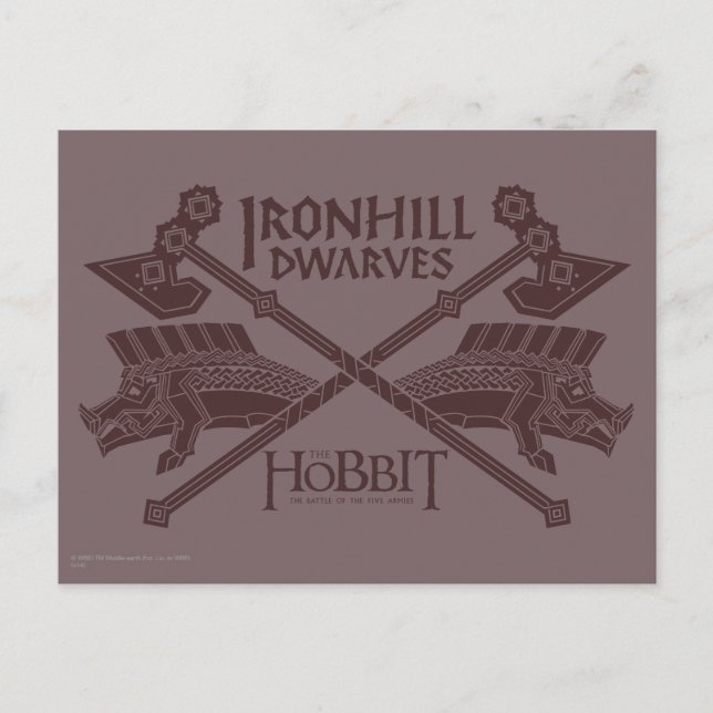Ironhill Dwarves Movie Icon Postcard (Front)