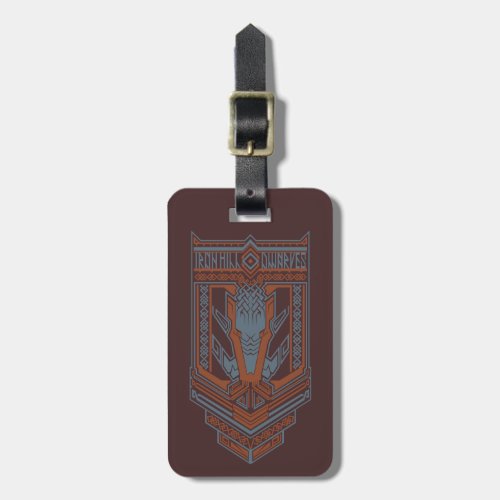 Ironhill Dwarves Shield Icon Luggage Tag