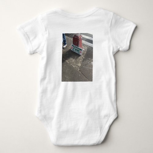 Ironic and Absurd babywear for the sarcastic baby Baby Bodysuit