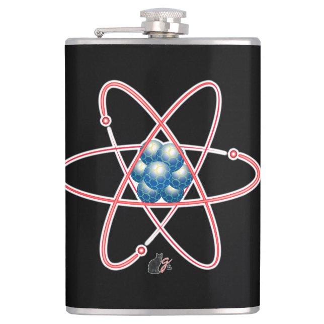 Ironic Atomic Flask (Front)