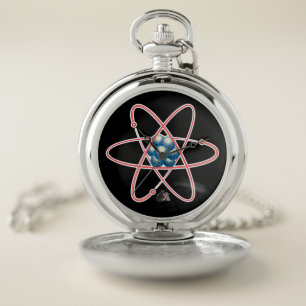 Ironic Atomic Pocket Watch