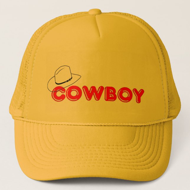 Ironic "Cowboy Hat on Hat" Hat (Front)