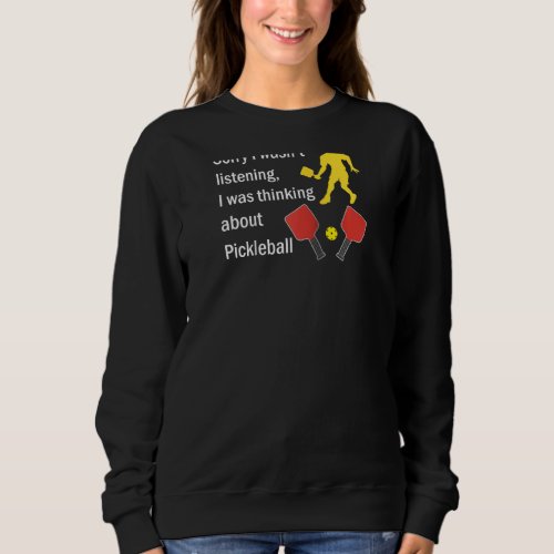 Ironic Pickleball  Funny Dink Ball Sports Raglan Sweatshirt