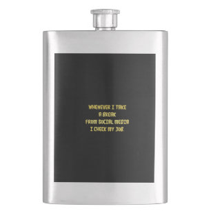 Ironic Workplace Priorities Flask