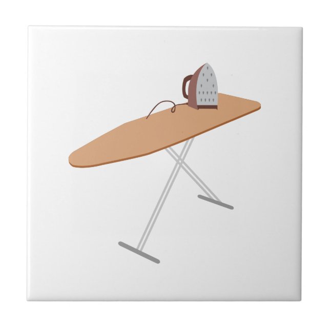 Ironing Board Ceramic Tile (Front)