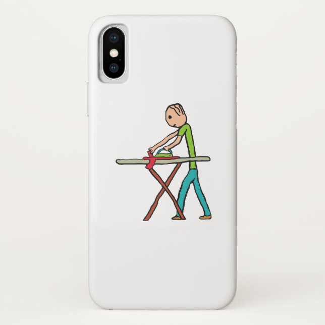 Ironing Case-Mate iPhone Case (Back)