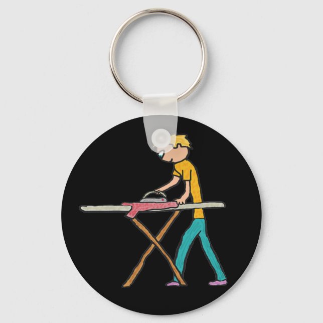 Ironing Keychain (Front)
