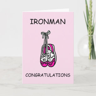 Ironman Congratulations for Her Card