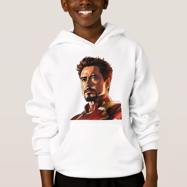 Ironman Kids clothing  Hoodie (Front)