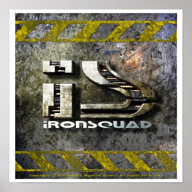 IronSquad Poster (Front)