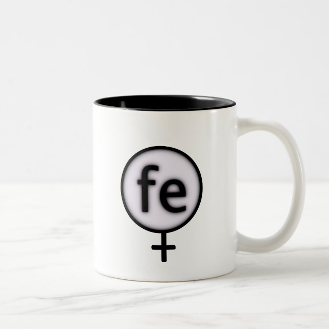 ironwoman Two-Tone coffee mug (Right)