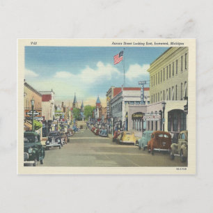 Ironwood Michigan Postcard