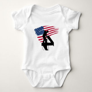 Ironworker Baby Bodysuit