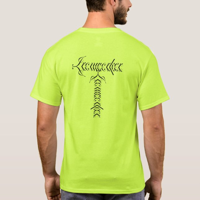 Ironworker Reflection T-Shirt (Back)