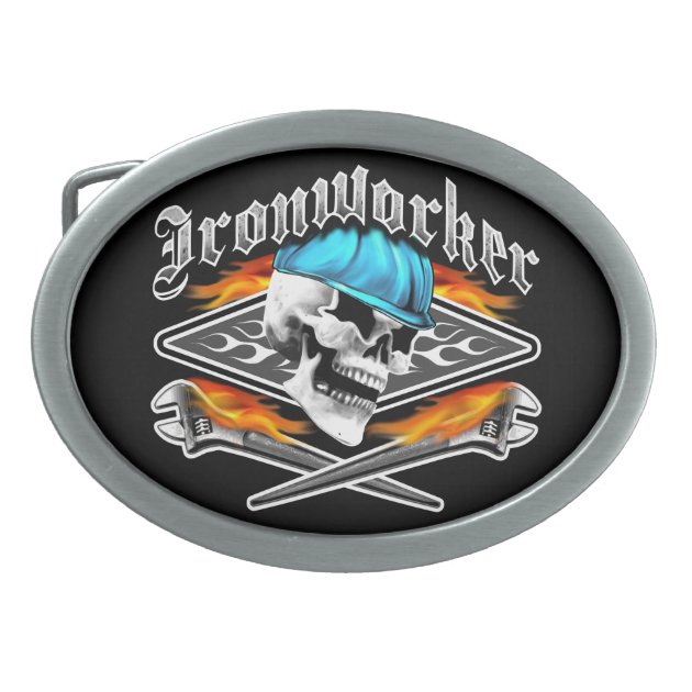 Ironworker belt outlet buckle