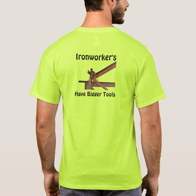 Ironworker Tools T-Shirt (Back)