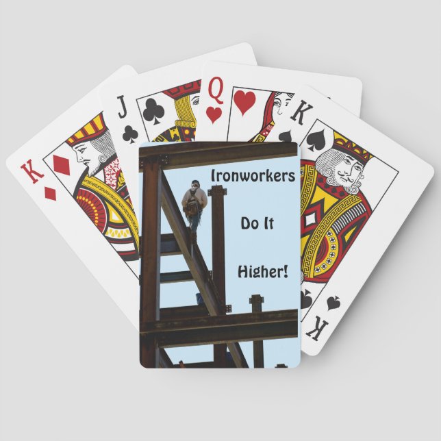 Ironworker's Playing Cards (Back)