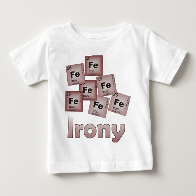 Irony Baby T-Shirt (Front)