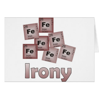 Irony Cards