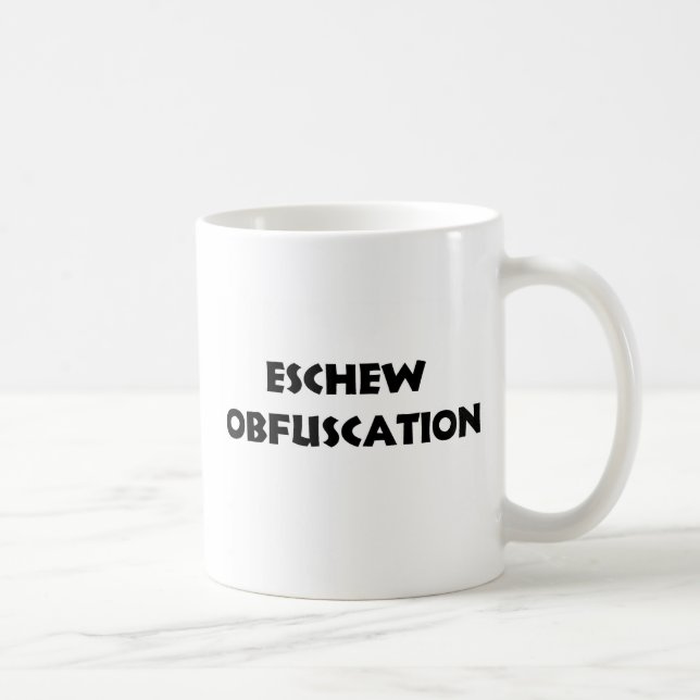 Irony Mug (Right)