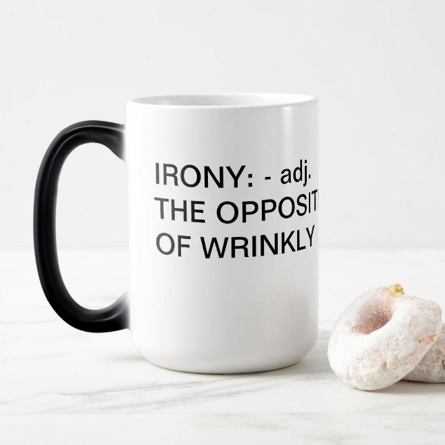 IRONY MUG (With Donut)
