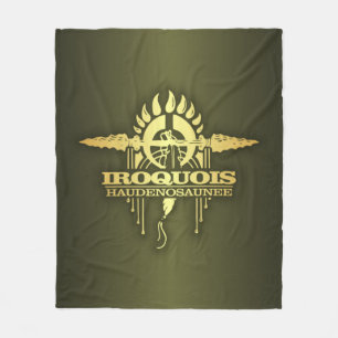 Iroquois 2 fleece blanket