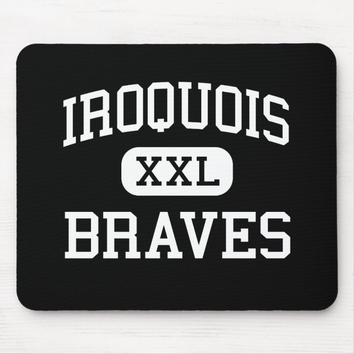 Iroquois   Braves   High   Erie Pennsylvania Mouse Mat