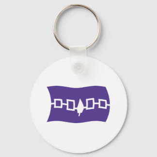 Iroquois Confederacy Flag Keychain