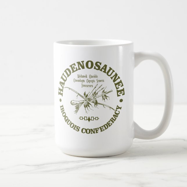 Iroquois Confederacy (Haudenosaunee) Coffee Mug (Right)