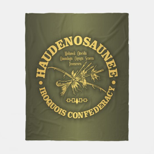 Iroquois Confederacy (Haudenosaunee) Fleece Blanket | Zazzle.com