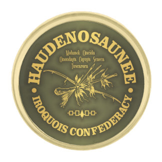 Iroquois Confederacy (Haudenosaunee) Gold Finish Lapel Pin