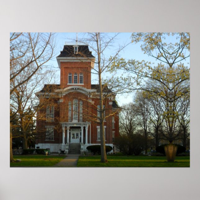 Iroquois county museum poster (Front)