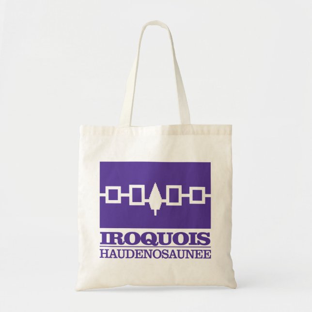 Iroquois (Haudenosaunee) Tote Bag (Front)